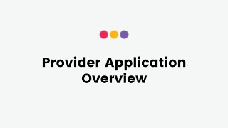 Aura Provider Application Overview screenshot 2