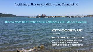 Archiving IMAP emails using Thunderbird
