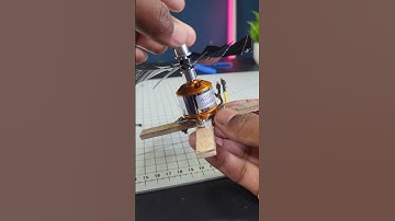 DIY vacuum cleaner with BLDC motor  #shorts #dronemotor #vaccumcleaner #ashwinprojects