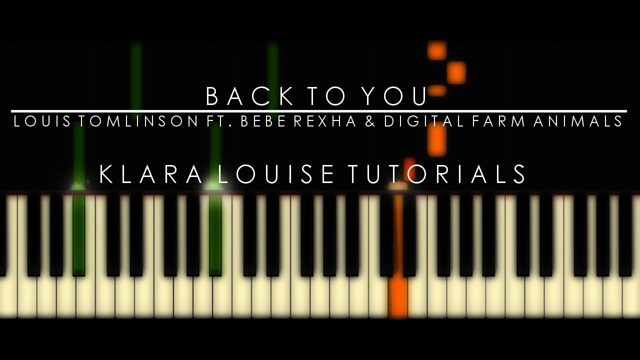 Back To You Chords Louis Tomlinson