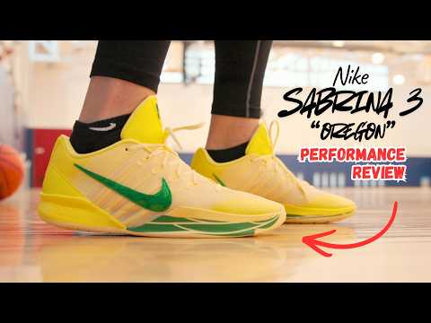 Nike Sabrina 3 “Oregon Ducks” Performance Review - YouTube