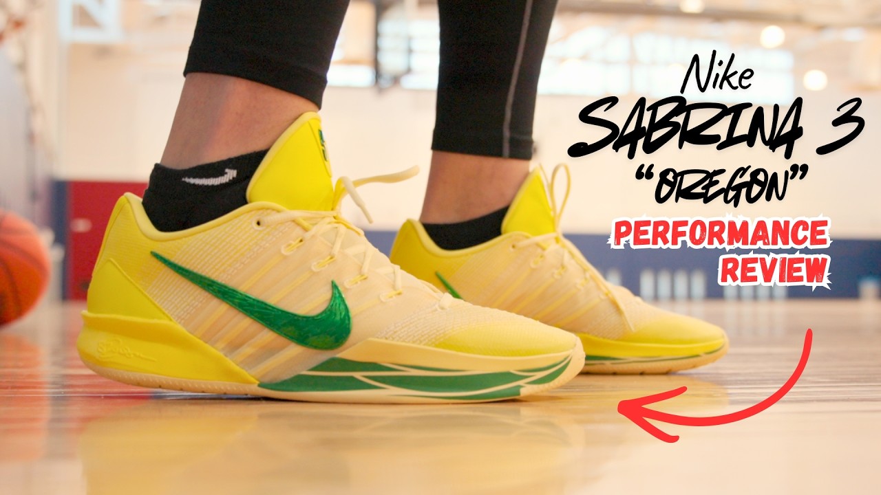 Nike Sabrina 3 “Oregon Ducks” Performance Review - YouTube