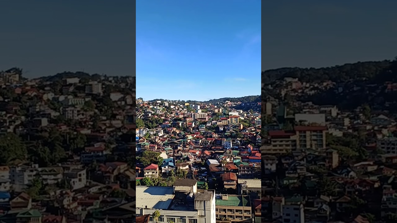 Baguio City view in Quirino Hill YouTube
