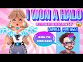 I WON HALO UNINTENTIONALLY FROM LAUNCELOTDEV92 🫢 #roblox #royalehighroblox #Royalehighhalo