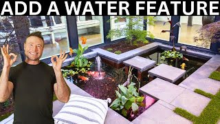 Backyard BUDGET Ideas– Water Features