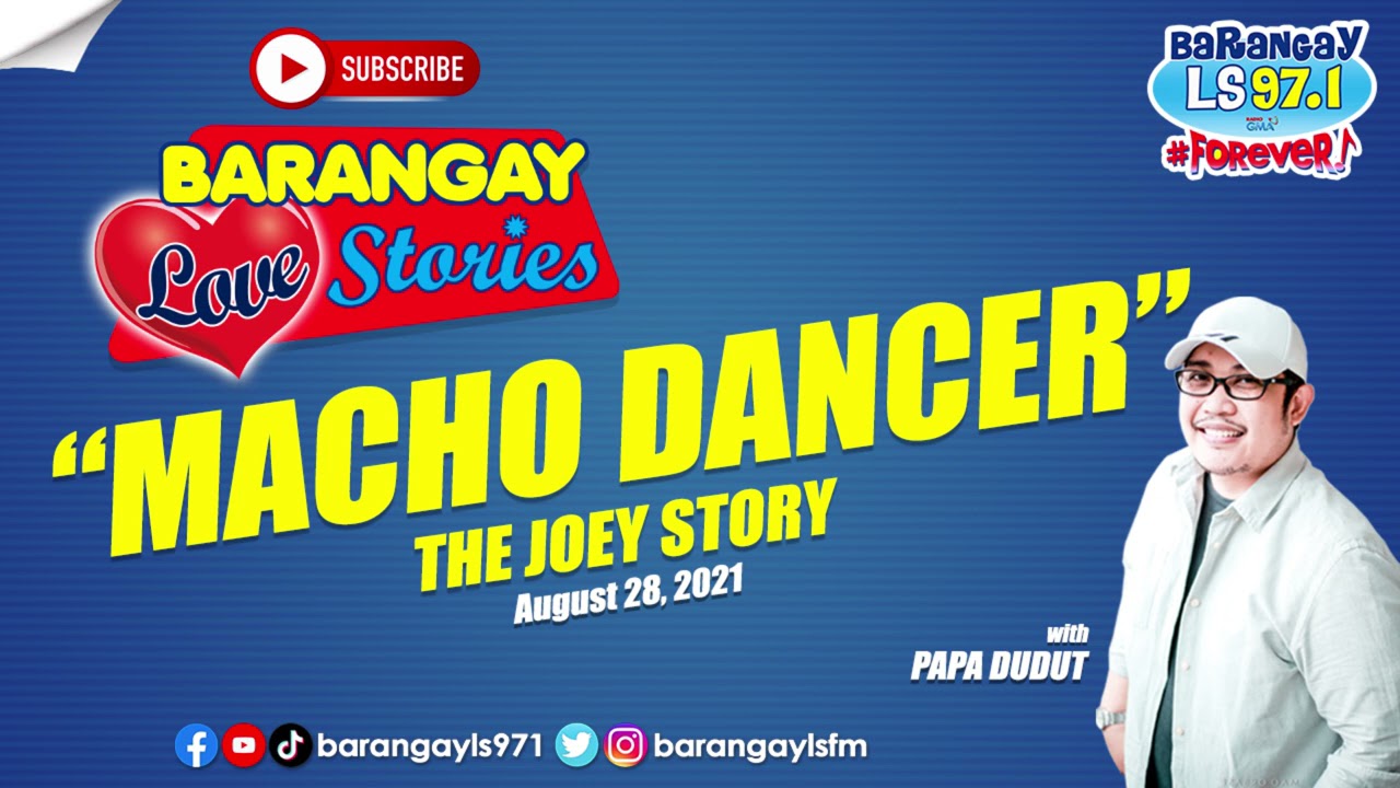 MACHO DANCER - JOEY | Papa Dudut | Barangay Love Stories