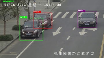 Vehicle Count and Tracking using Pytorch, YOLO