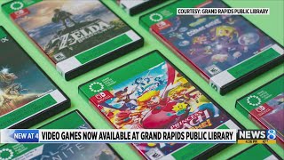 You can now check out video games at Grand Rapids Public Library