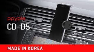 автомобильный держатель для телефона в CD слот автомагнитолы Ppyple CD-D5 (Корея)