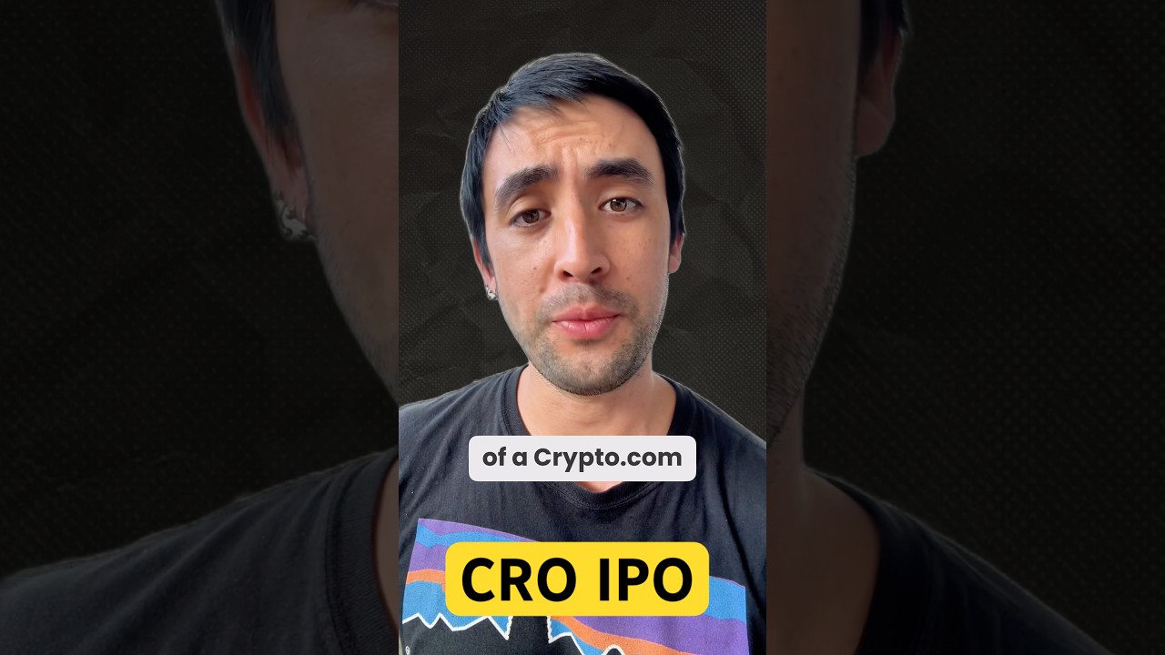 Crypto.com CRO IPO soon? - YouTube