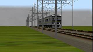 総武本線209系 RailSim