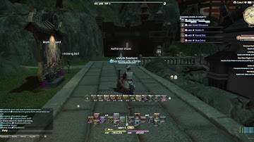 FINAL FANTASY XIV Making HQ stuffed highland cabbage with 50% success HQ rate.