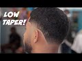 BARBER TUTORIAL: LOW BLOW-OUT TAPER! HD!