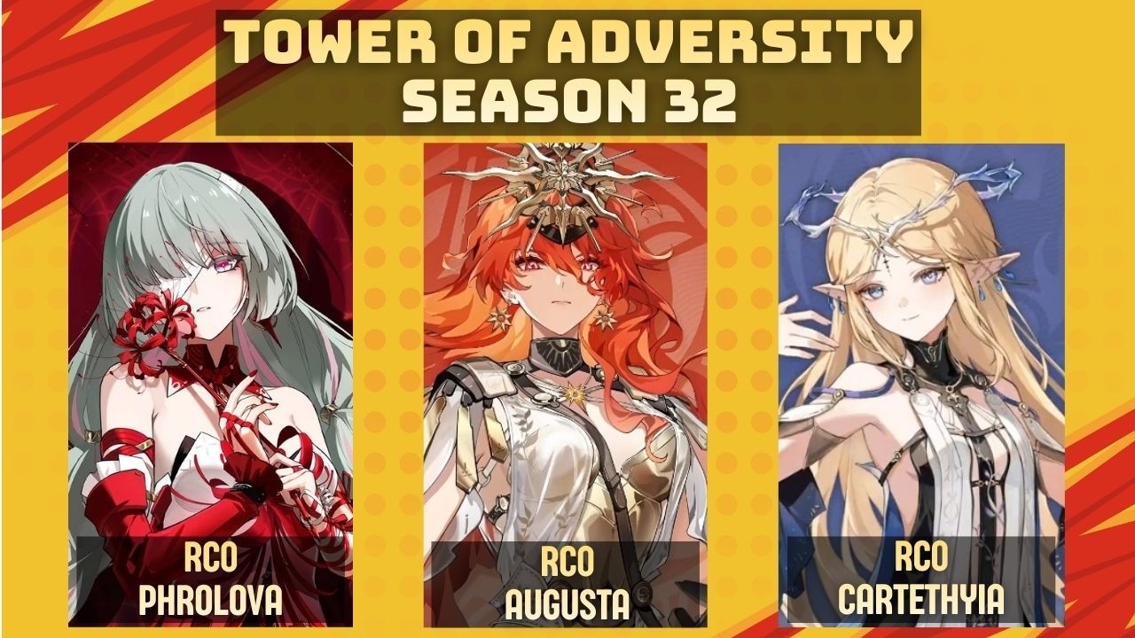 Tower of Adversity - S0 Augusta , S0 Phrolova , S0 Cartethyia -  Season 32 - Wuthering Waves