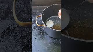 adding wax to foundation 1