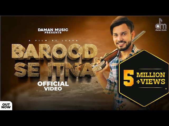 BAROOD SE ITNA बारूद से इतना ( Official Video ) Abhishek Sikheda | Mahesh Nagar | New Gujjar Song class=