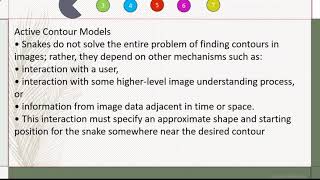 Active Contour ( Snakes )