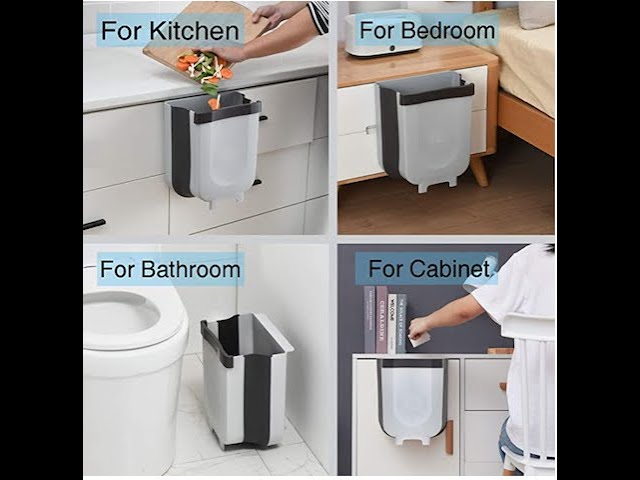 Hanging Trash Can Household Bathroom Toilet - Temu