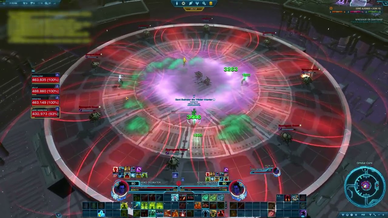 [SWTOR] Kill Archive - Orbital Core Heal POV