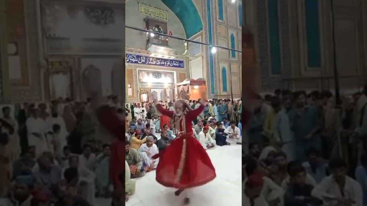 Dhamal Lal Shahbaz Qalandar ra