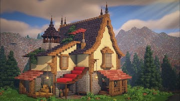 Large Medieval House | Minecraft Tutorial
