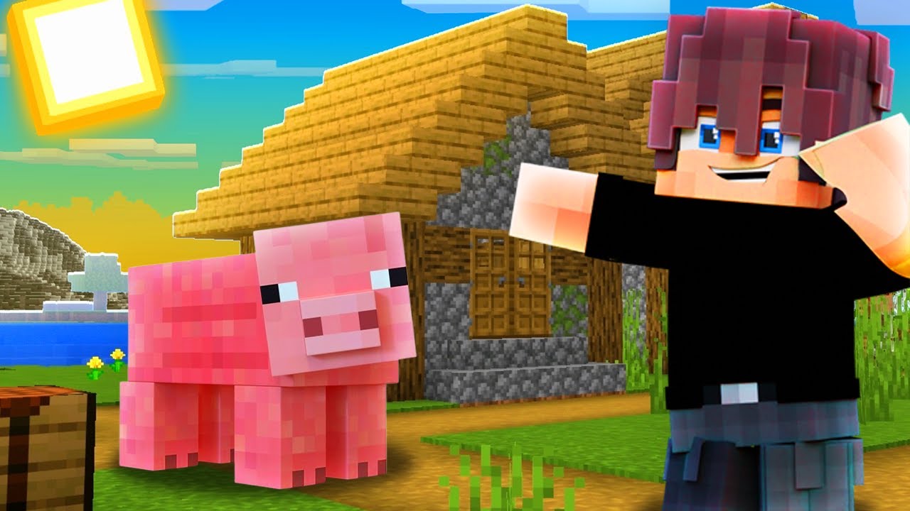 Minecraft, ABER das Video ENDET wenn ich ein Schwein sehe 💀