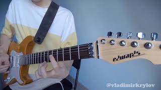 Trap guitar groove (Ableton push 2, Axe Fx III, Edwards E SN 145)