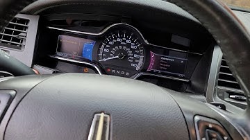 2012, 2013 Lincoln MKS dead key fob battery, Temporary Solution