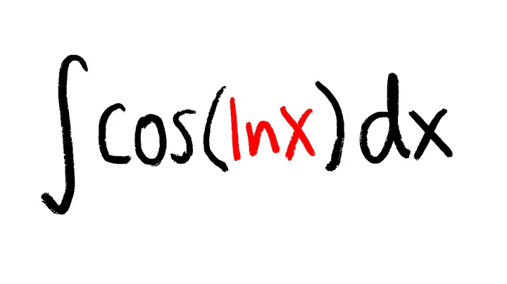 integral of cos(ln(x)), integration by parts (w/ u-sub vs without u-sub)
