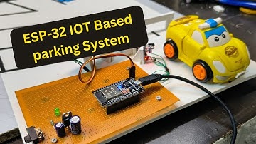 Smart IoT Car Parking System using ESP32 | Automatic Boom Barrier & LCD Display | Final Year Project