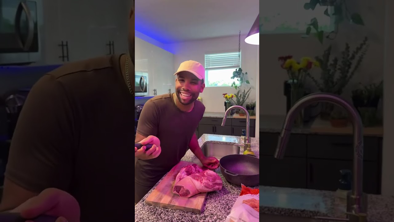 POV: The Haitian recipe said “cut the meat into small pieces” like I was born with butcher skills