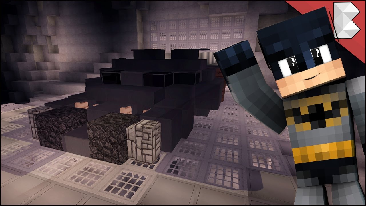 Minecraft - How To Build The Dark Knight Tumbler 