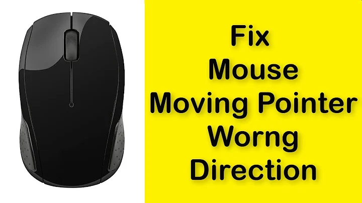 How To Fix Mouse Moving Pointer In Wrong Direction Windows 10 /8 /7