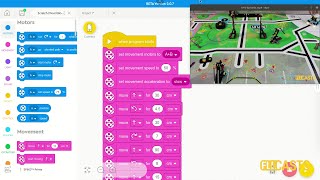 [SPIKE Prime Programming] Improve accuracy and consistency by using the Scratch acceleration block.