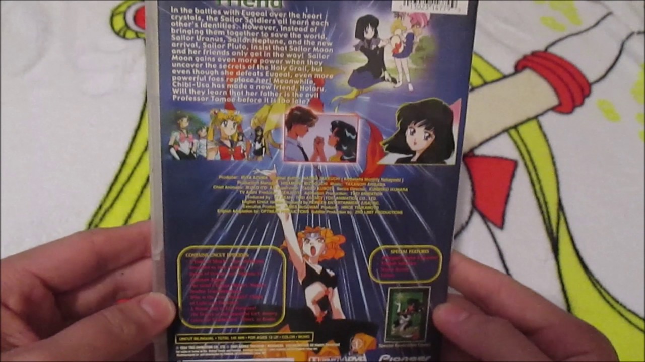 (OLD) Sailor Moon S DVDs - Heart Collection Complete Set