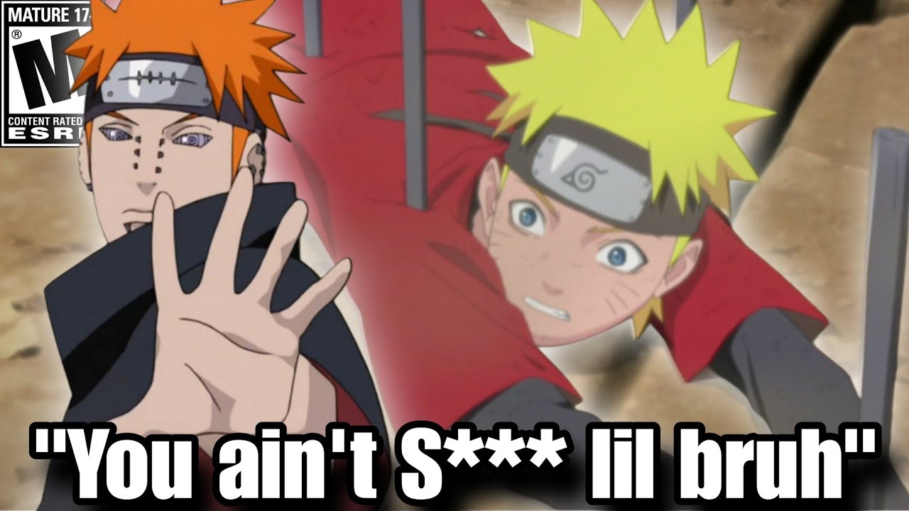 В то время ПЕЙН и НАРУТО бросали тени по всему Листву.