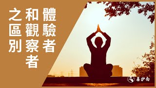 體驗者和觀察者之區別