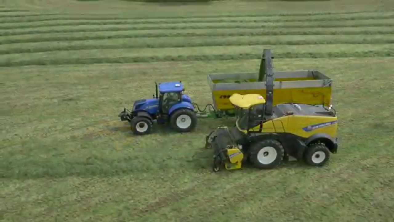 tractor tires New Holland FR Forage Cruiser video report