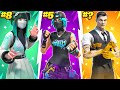 20 SWEATIEST Battle Pass Skins In Fortnite