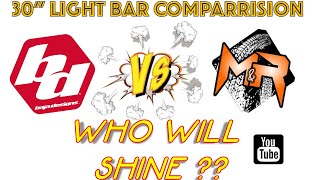 30” Light Bar Comparison