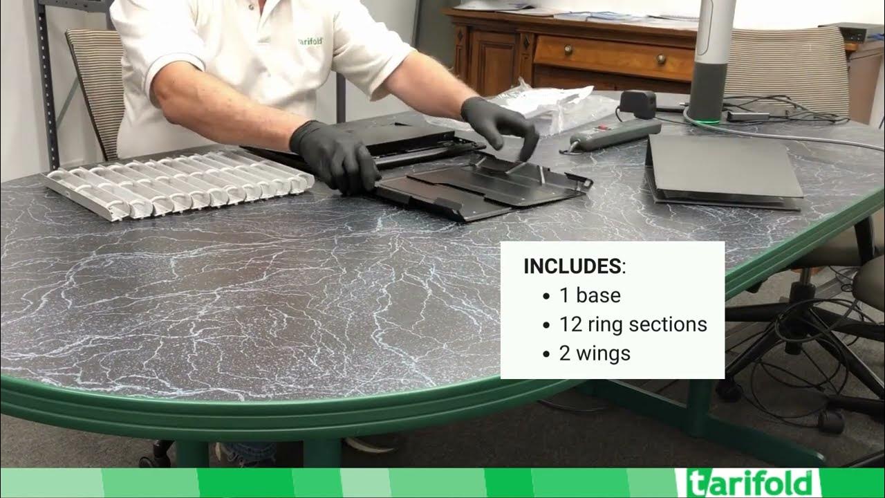 Tarifold Catalog Rack Starter Kits 12 Sections 50411 YouTube