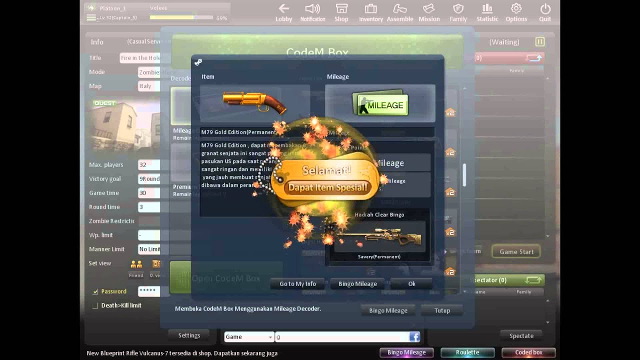 [Counter Strike Online] Open 100 Decoder 7 Items Permanent  (Tempest)t
