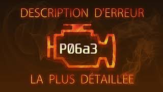 P06a3 Description d'erreur la plus détaillée