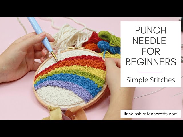 Learn How to Make Your Own Punch Needle Embroidery