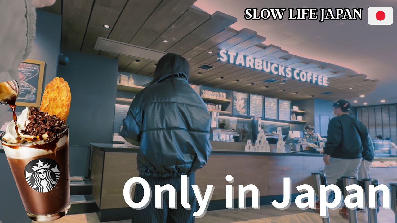 Japanese Starbucks Date ☕️ Trying Limited Edition Drinks!