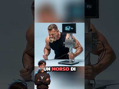 Video Quale ANIMALE ha il MORSO PIÙ FORTE?? #virale