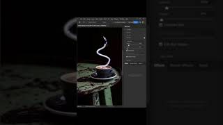Adobe Photoshop tutorial on how to create steam effect. #photoshop #photoshop_tutorial