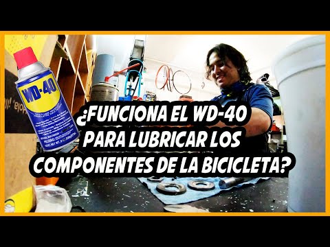 Video: ¿Se puede usar wd 40 en una cadena de bicicleta?