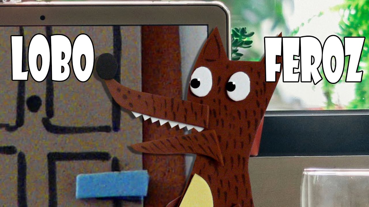 5 CUENTOS INFANTILES DEL LOBO FEROZ: Los tres cerditos, Caperucita Roja y Los Siete Cabritillos