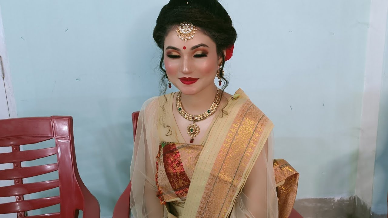 Bodo Bridal Makeup 💄// Students Exam 🖌️💐// Professional Makeup Artist Mwjang Job Nongwu Na🤔 ?